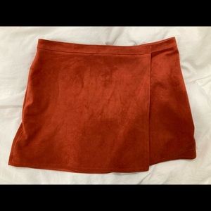 BCBG Suede Skirt